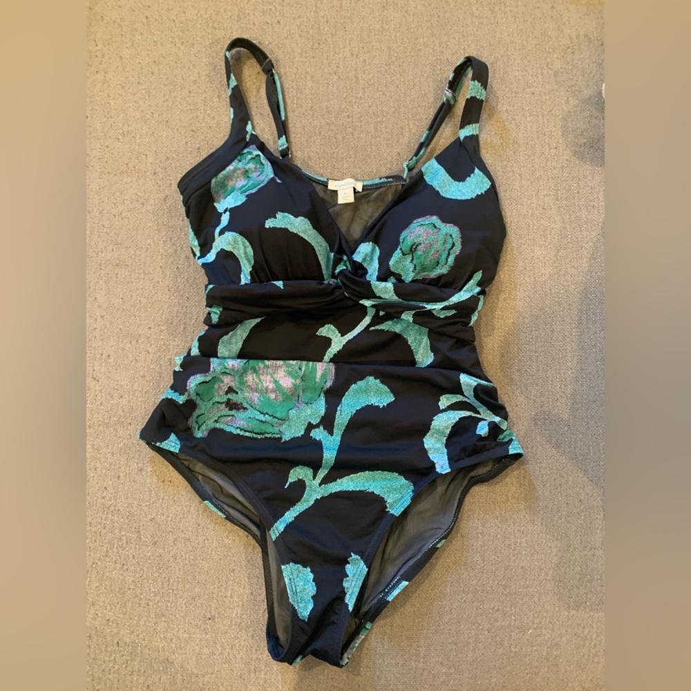 Sundance Black and Blue Swimsuit